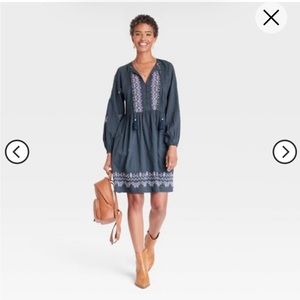 Knox Rose Balloon Sleeve Dress